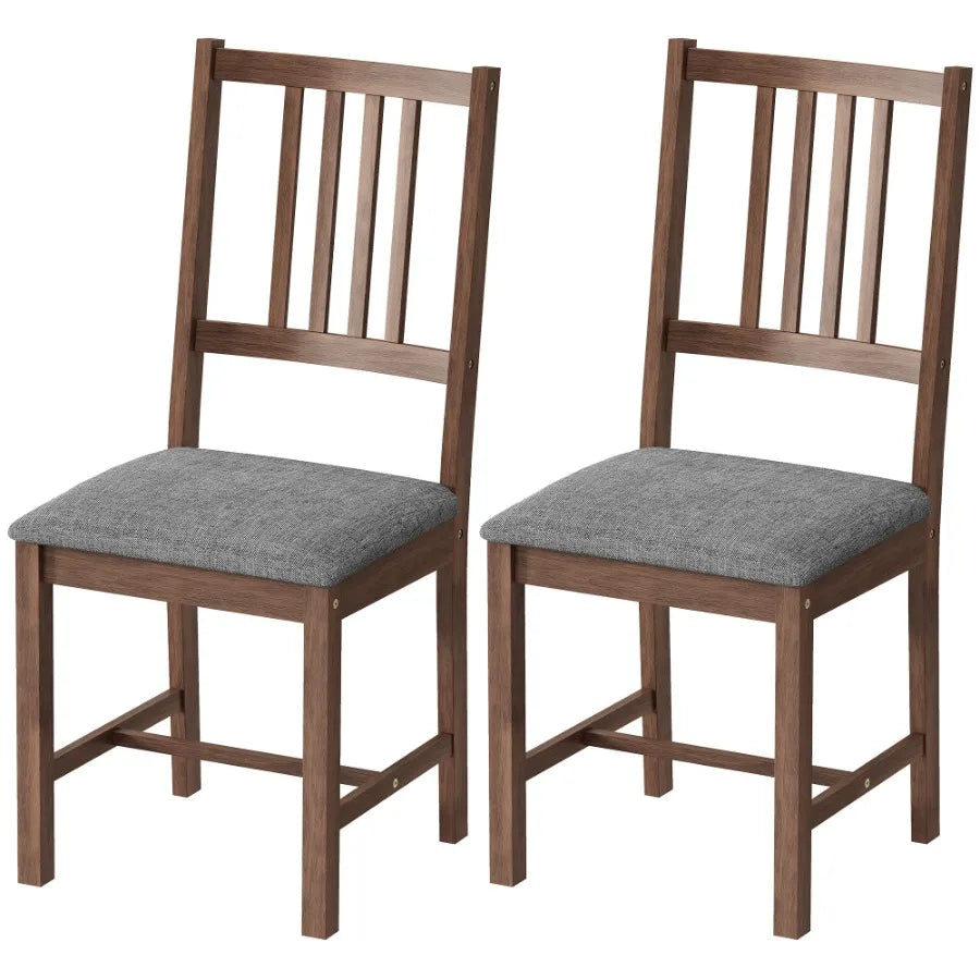 Set of 2 Chairs Upholstered Dining Room Chairs