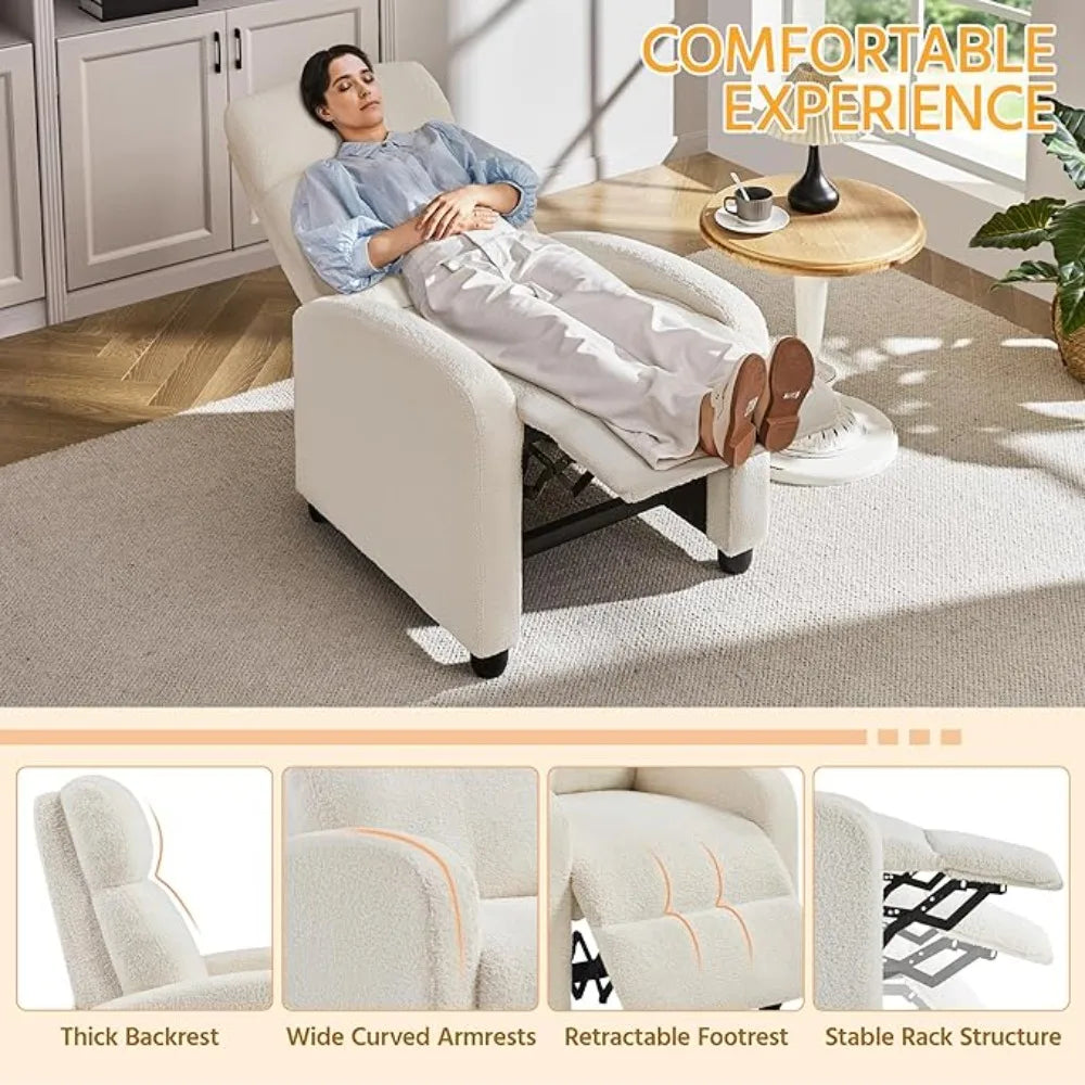 Fabric Recliner Chair