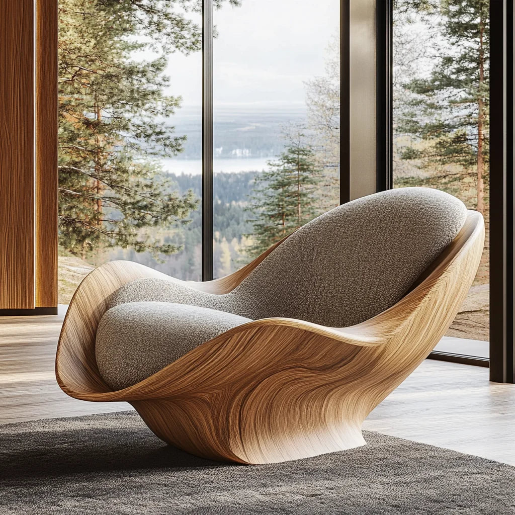 Modern unique shape leisure chair