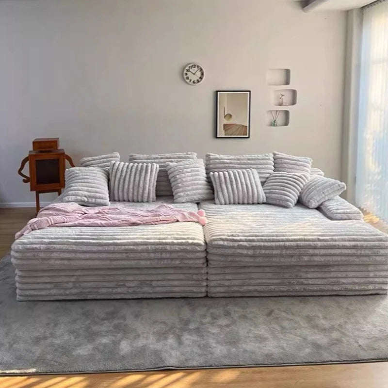 king-size customizable boneless couch