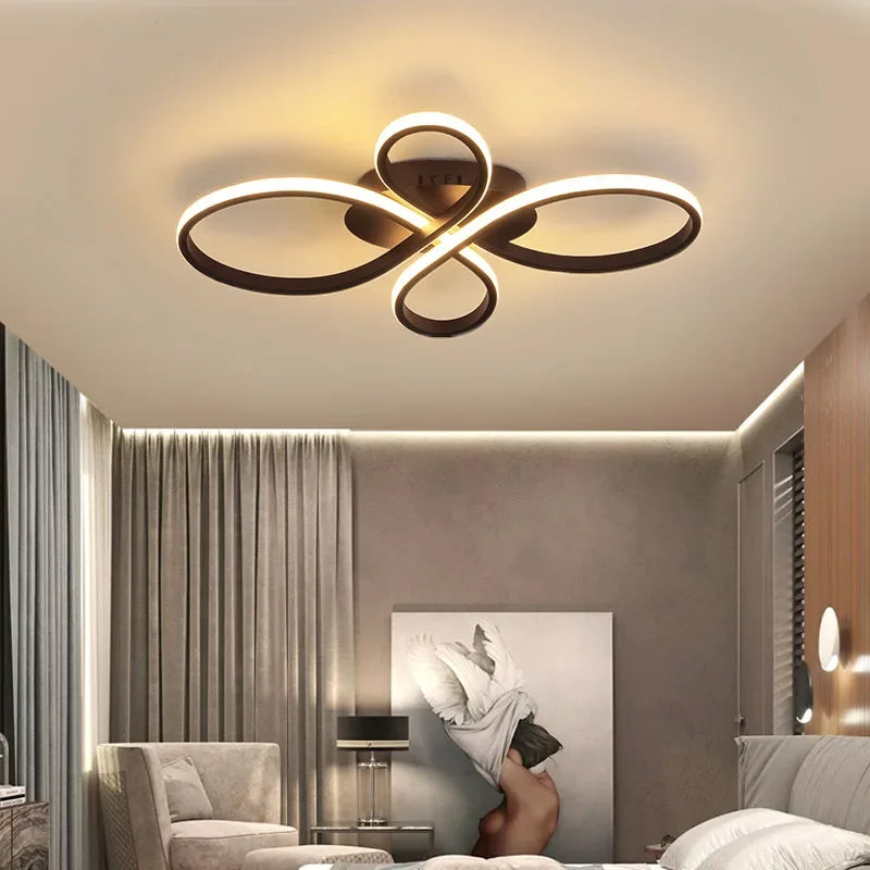 China's Knot Modern Simple Chandelier