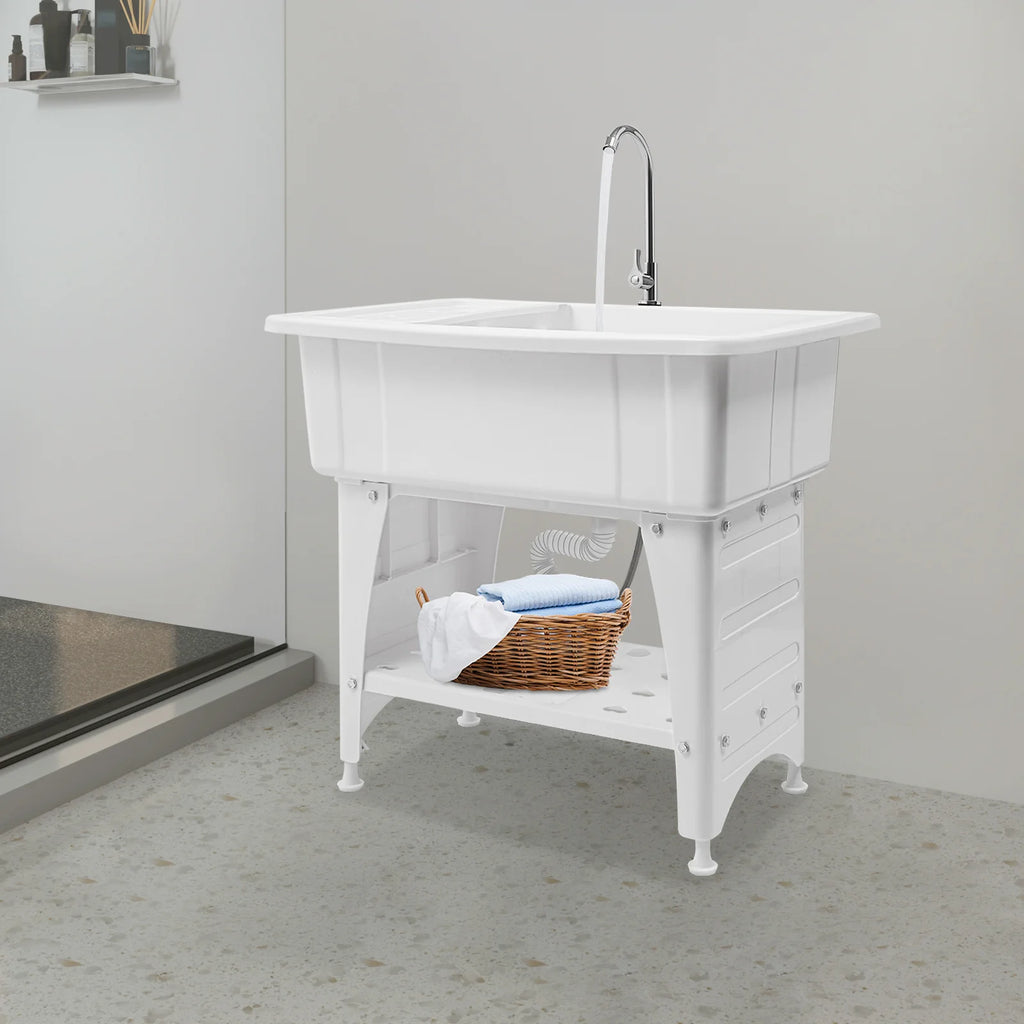 Heavy-Duty Utility Sink for Laundry