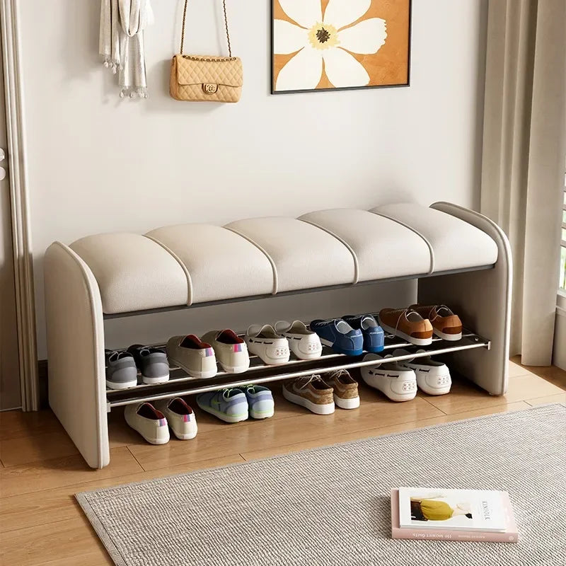 Shoe changing stool