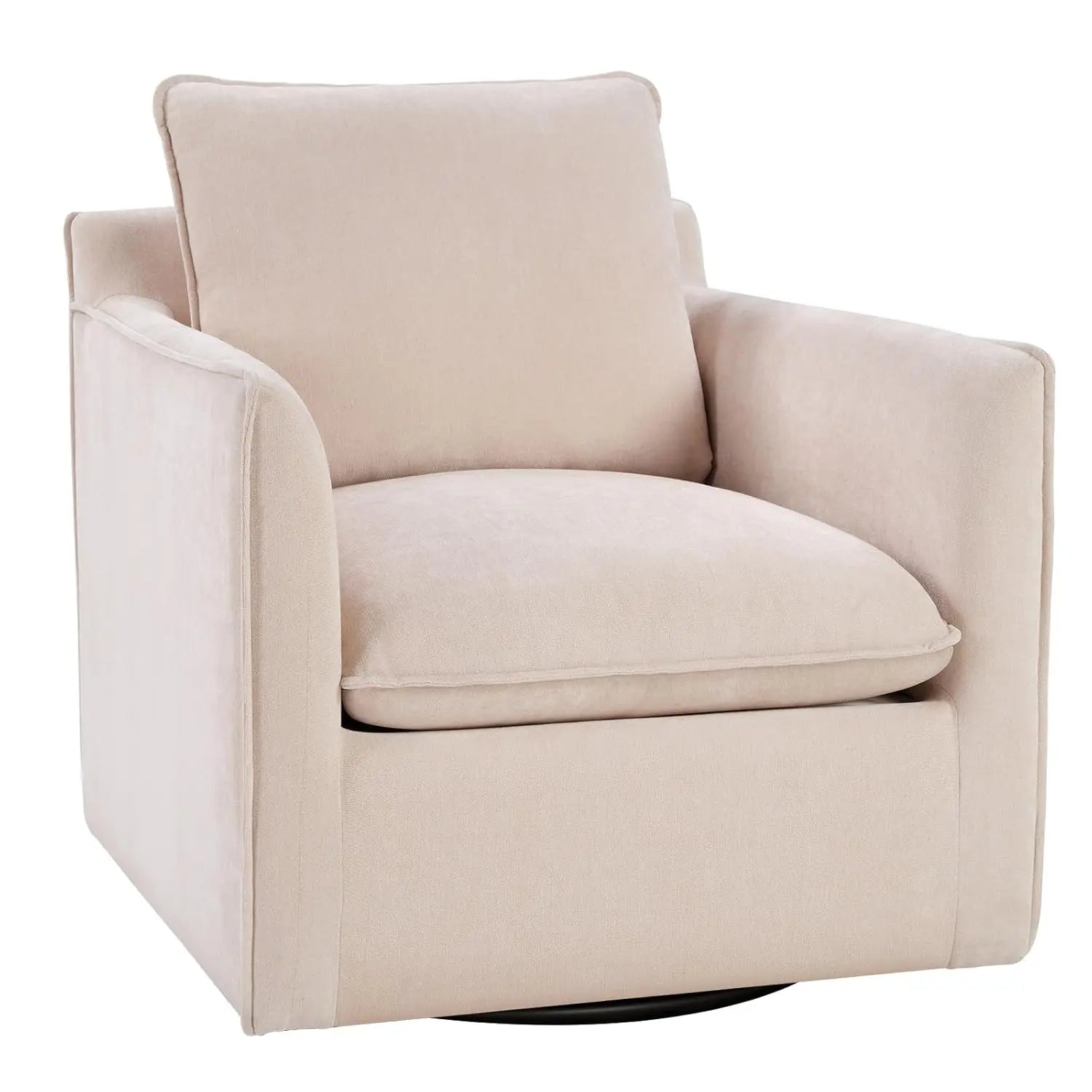Swivel Accent Square Chair