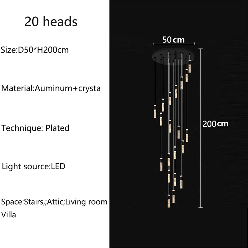 Decora Crystal Chandelier