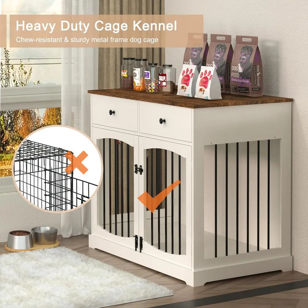 Dog Crate Farmhouse Dog Furniture