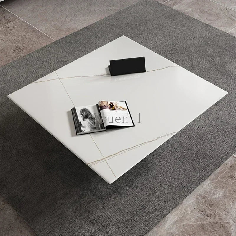 Corner Marble Elegant Coffee Tables