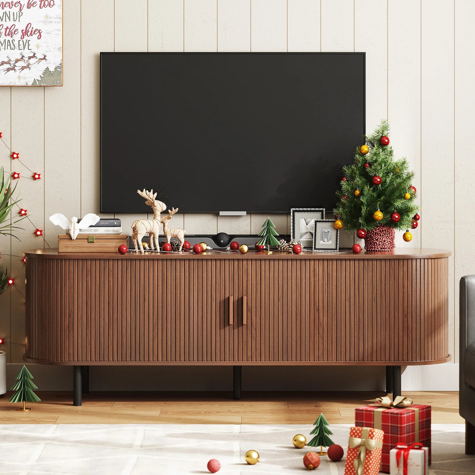 69" TV Stand Entertainment Center
