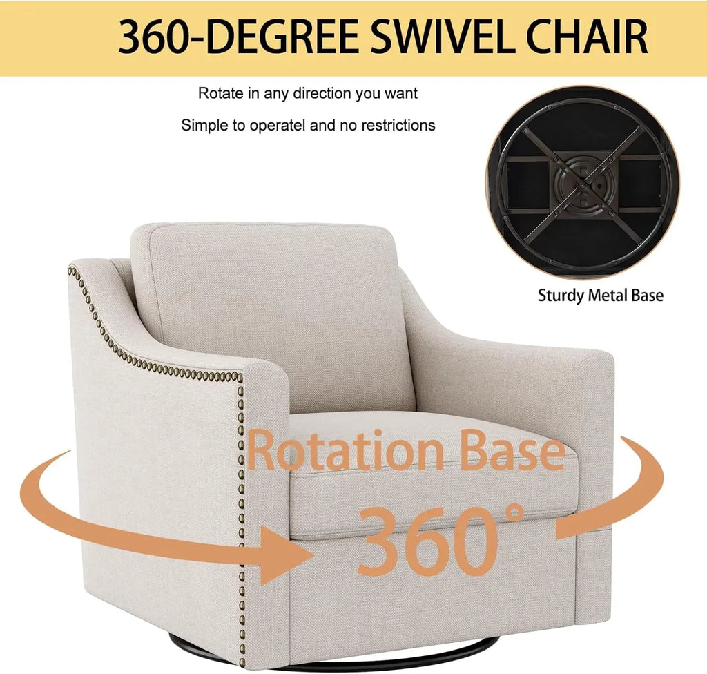Swivel Accent Chair Set of 2