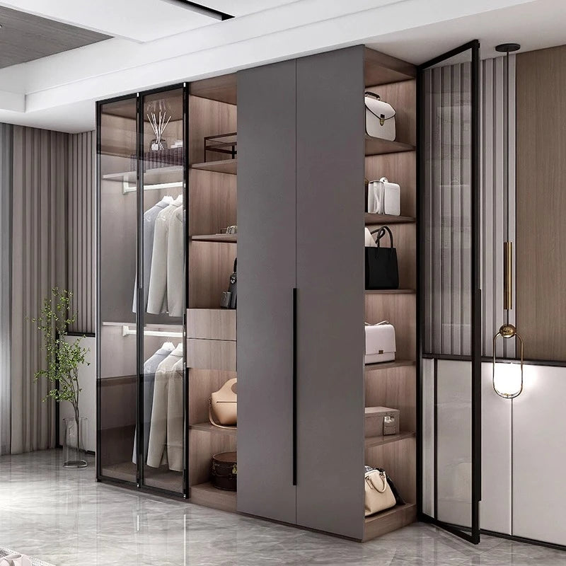 Double wardrobe glass Armoire
