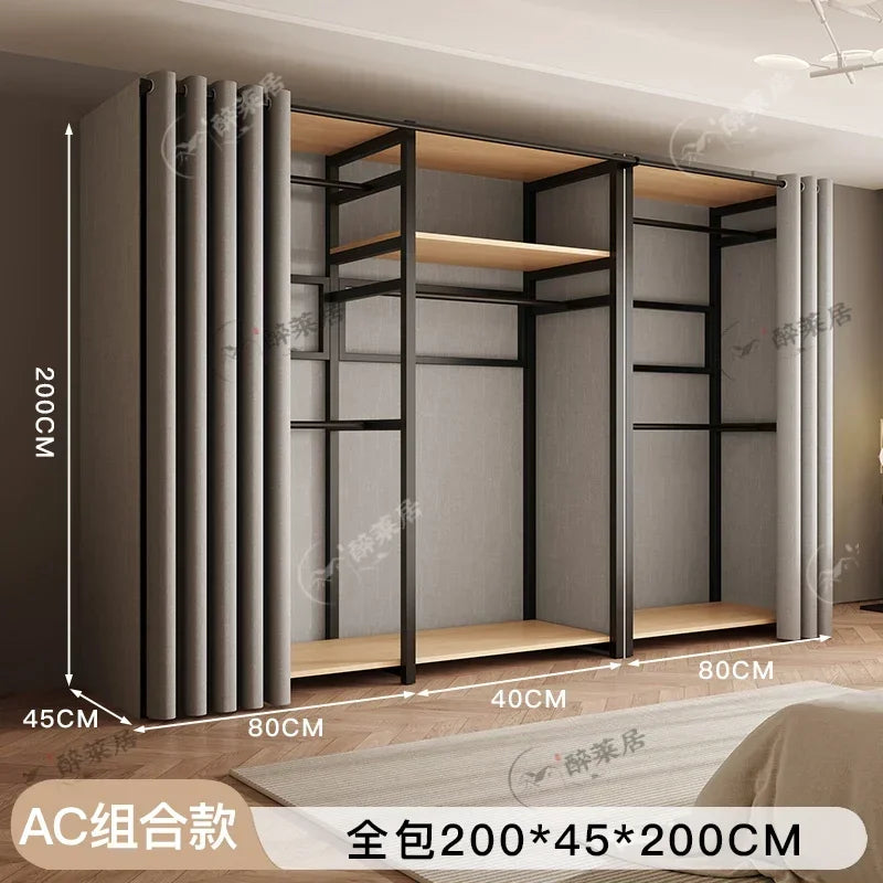 Integrated household easy assembly steel frame
