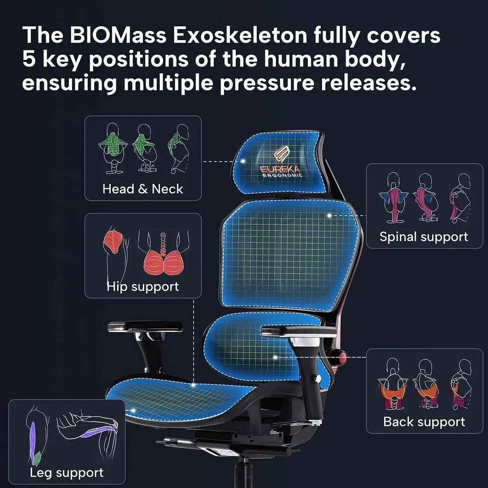 Ergonomic Office Chair, High Back Computer Desk Chair