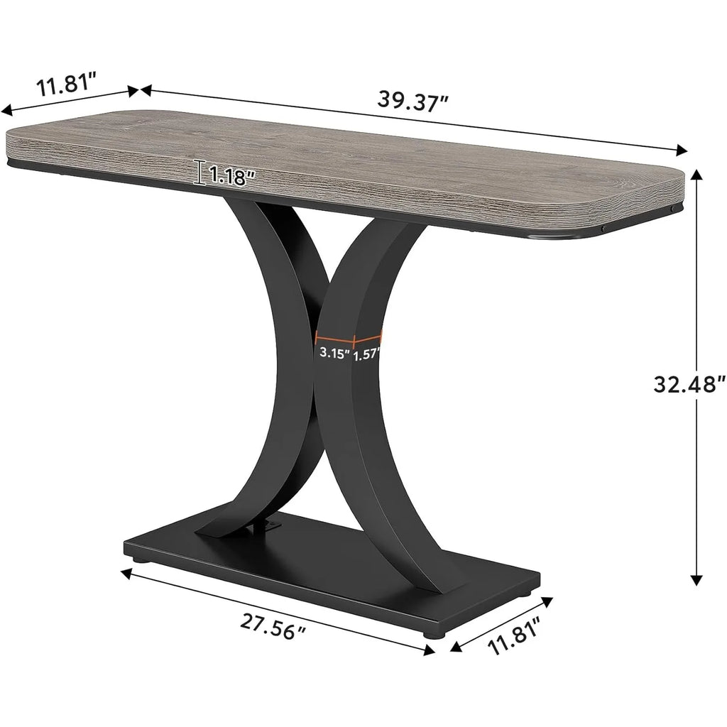 Industrial Console Table