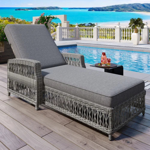 Outdoor Long Reclining Chaise