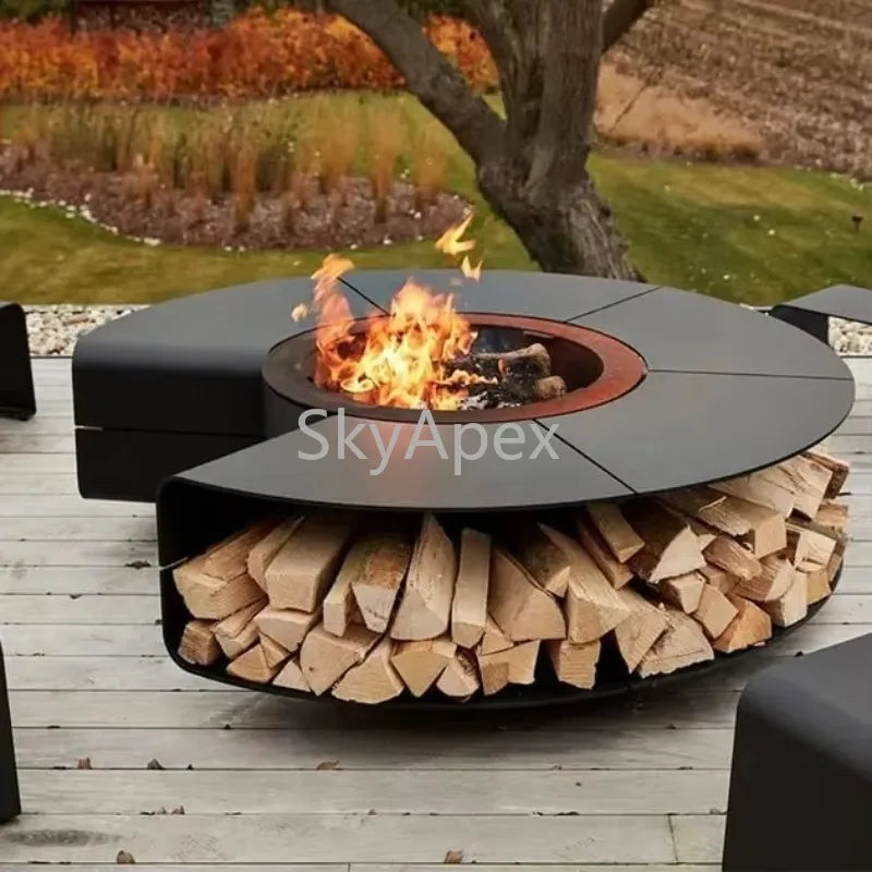 Outdoor Smokeless Fire Pit