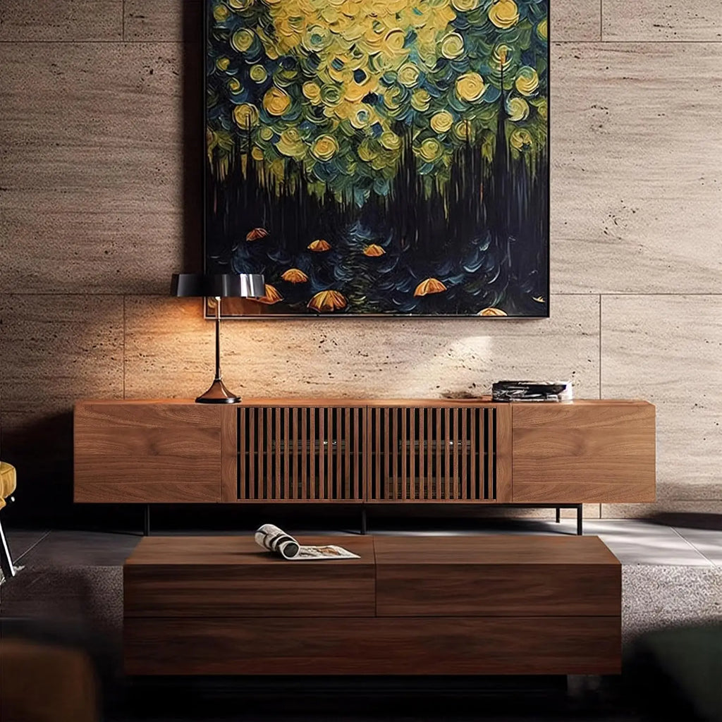 Large Entertainment Center Media Console