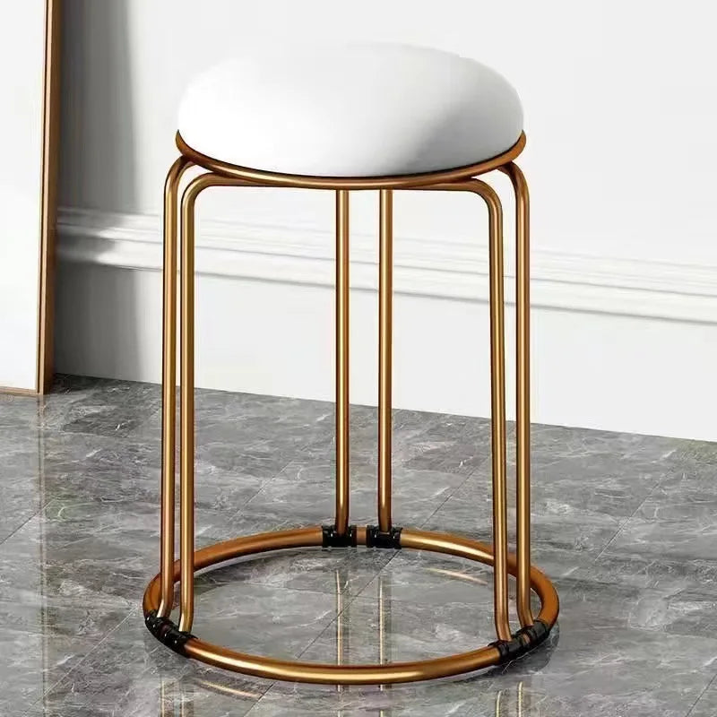 Italian simple girl bedroom dresser stool butterfly back chair ins makeup stool butterfly chair