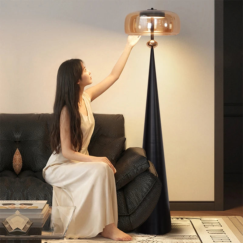 Italian Minimalist Highend Light Luxury LED Floor Lamp