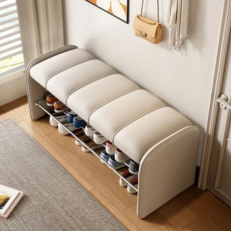 Shoe changing stool
