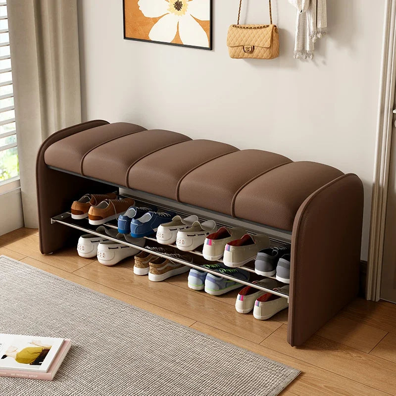 Shoe changing stool