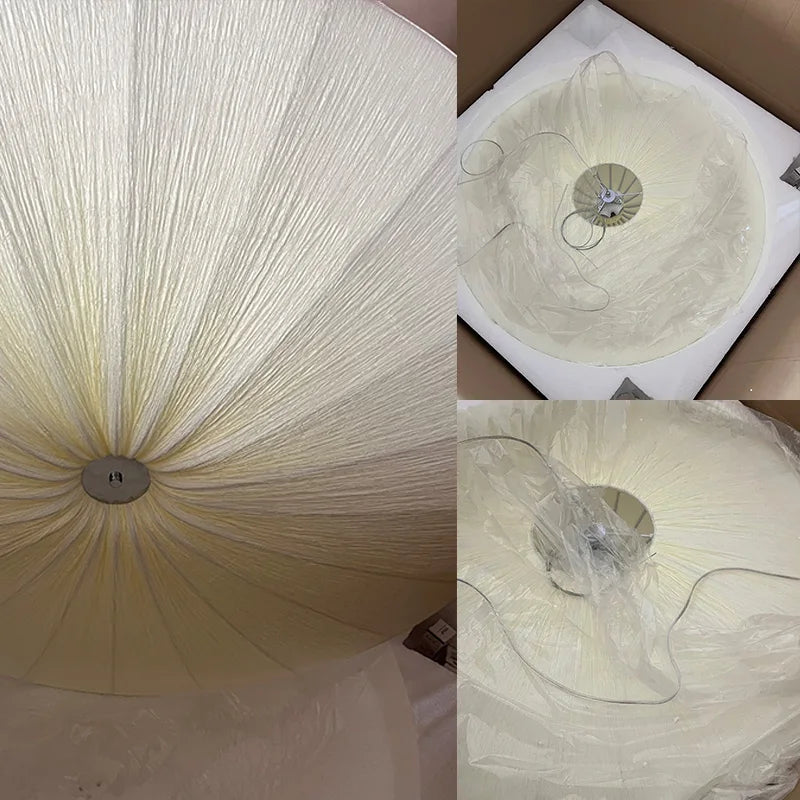 Japanese Wabi Sabi Cloth Pendant Light