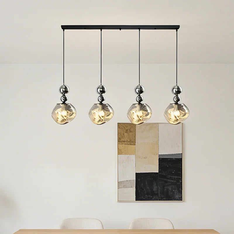 Simple, dining room chandelier