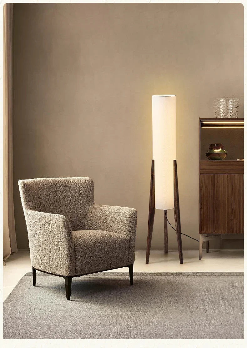Japanese Wabi Sabi Style Zen Floor Lamp