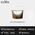 Minimalist rock slab dining table U-shaped table rack