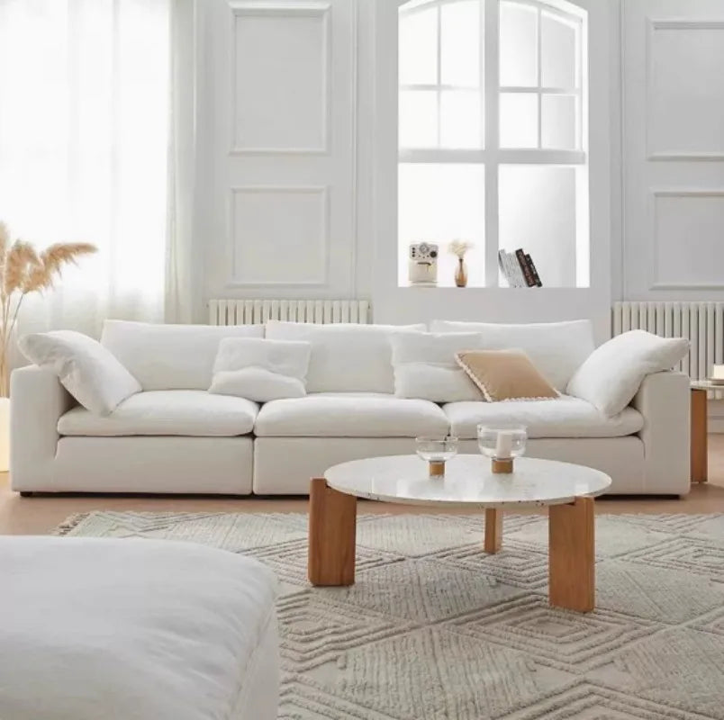 Cloud Depth Sofa with Down-filled Cushions