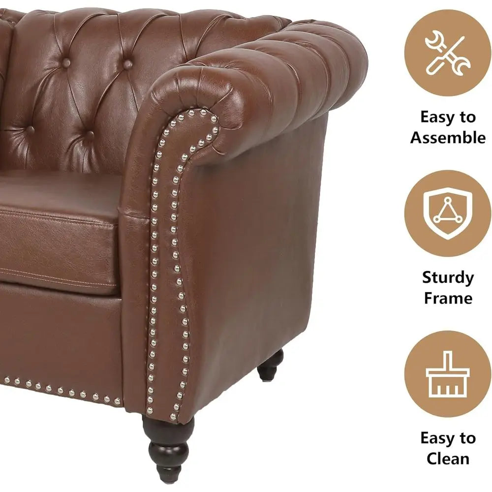 Modern 3-Piece Living Room Set