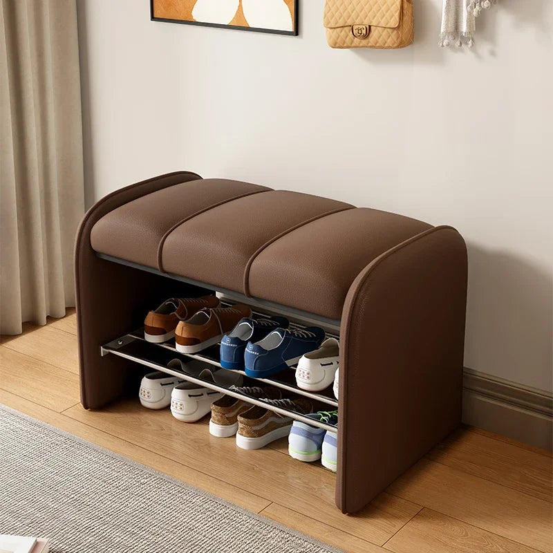 Shoe changing stool