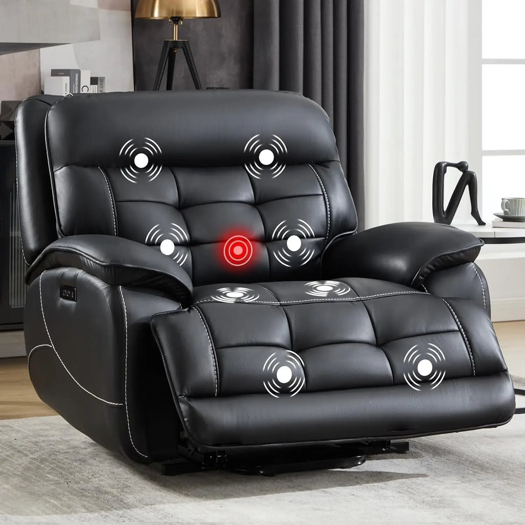 Power Lift Recliner Elderly 26in Wide Heat Massage