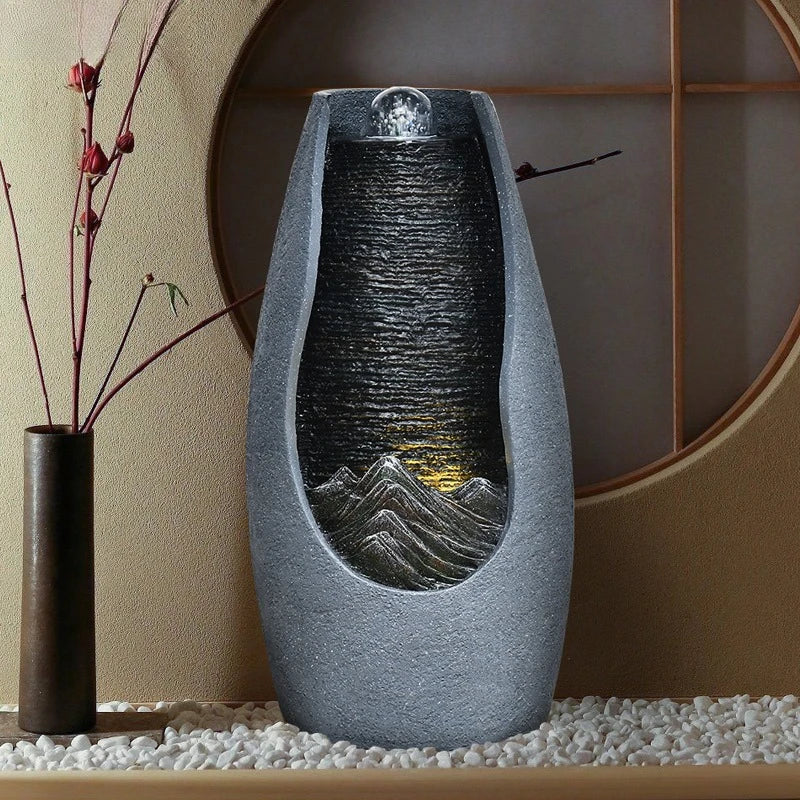 Indoor, Outdoor, Waterfall Fountains
