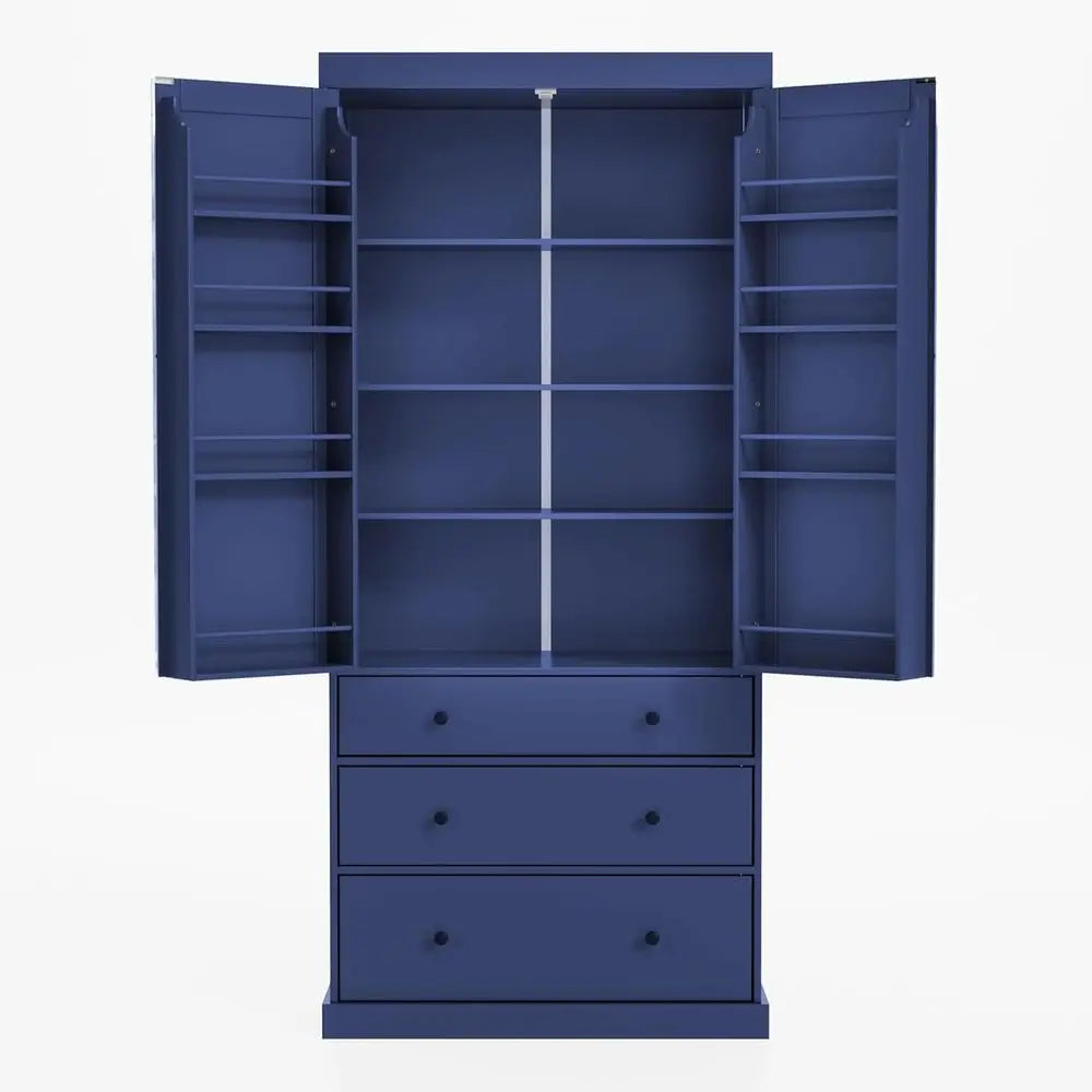 Tall Kitchen Pantry Cabinet with Adjustable Shelves