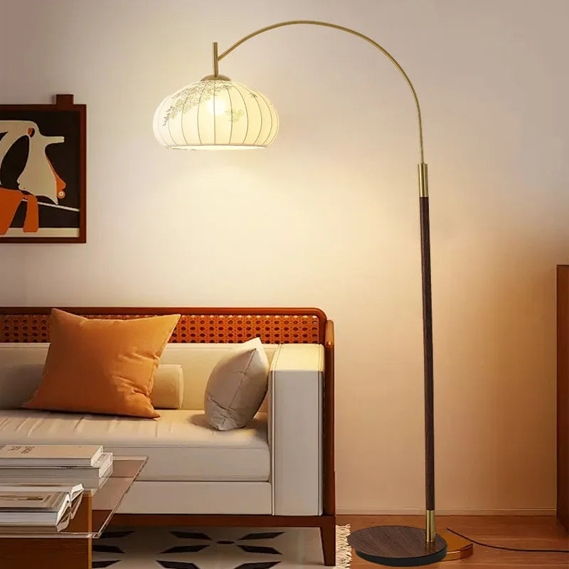 Japanese Style Standing Floor Lamp