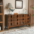 60.5" Walnut Storage Buffet