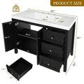 42 Inch Bathroom Vanity with Sink,