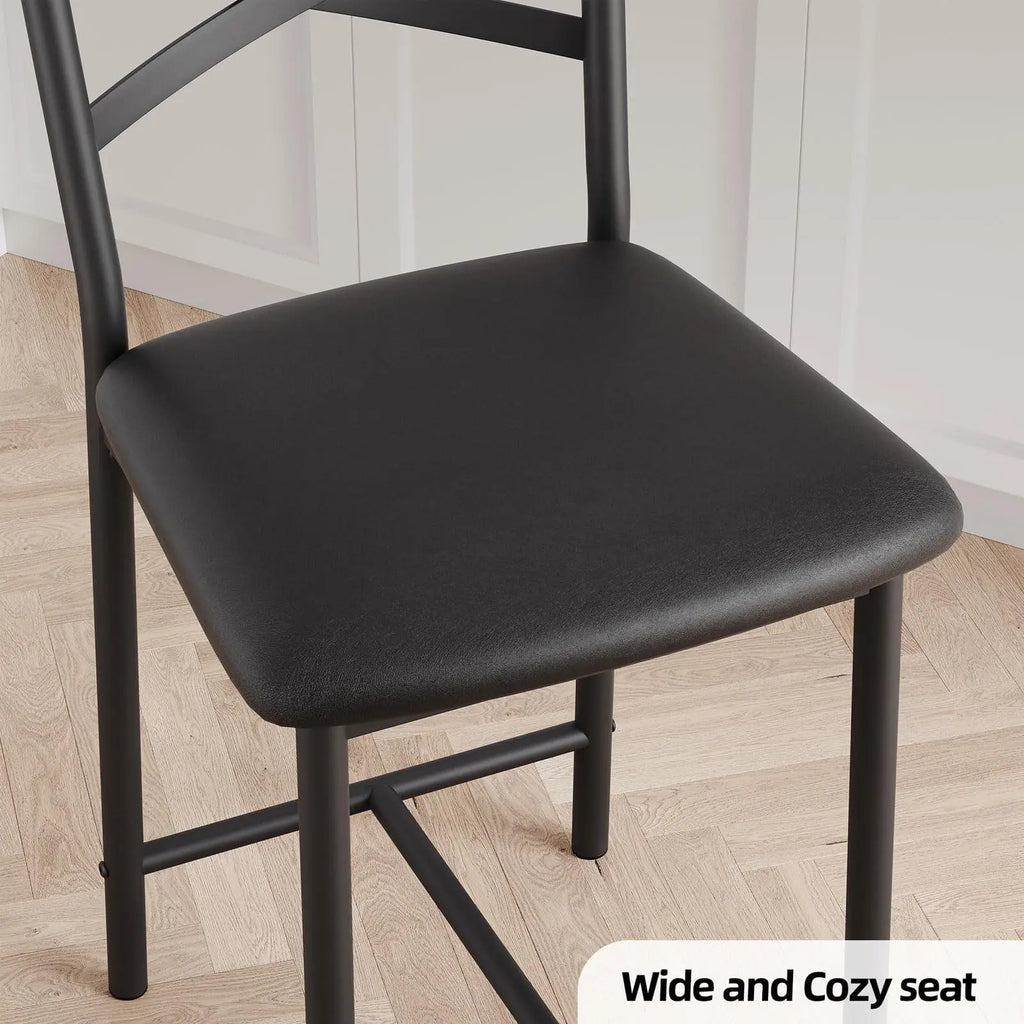 26 Inch Bar Stools Set of 4, Counter Height