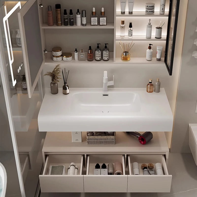 Bathroom Vanity Cabinet With Sink And Mirror