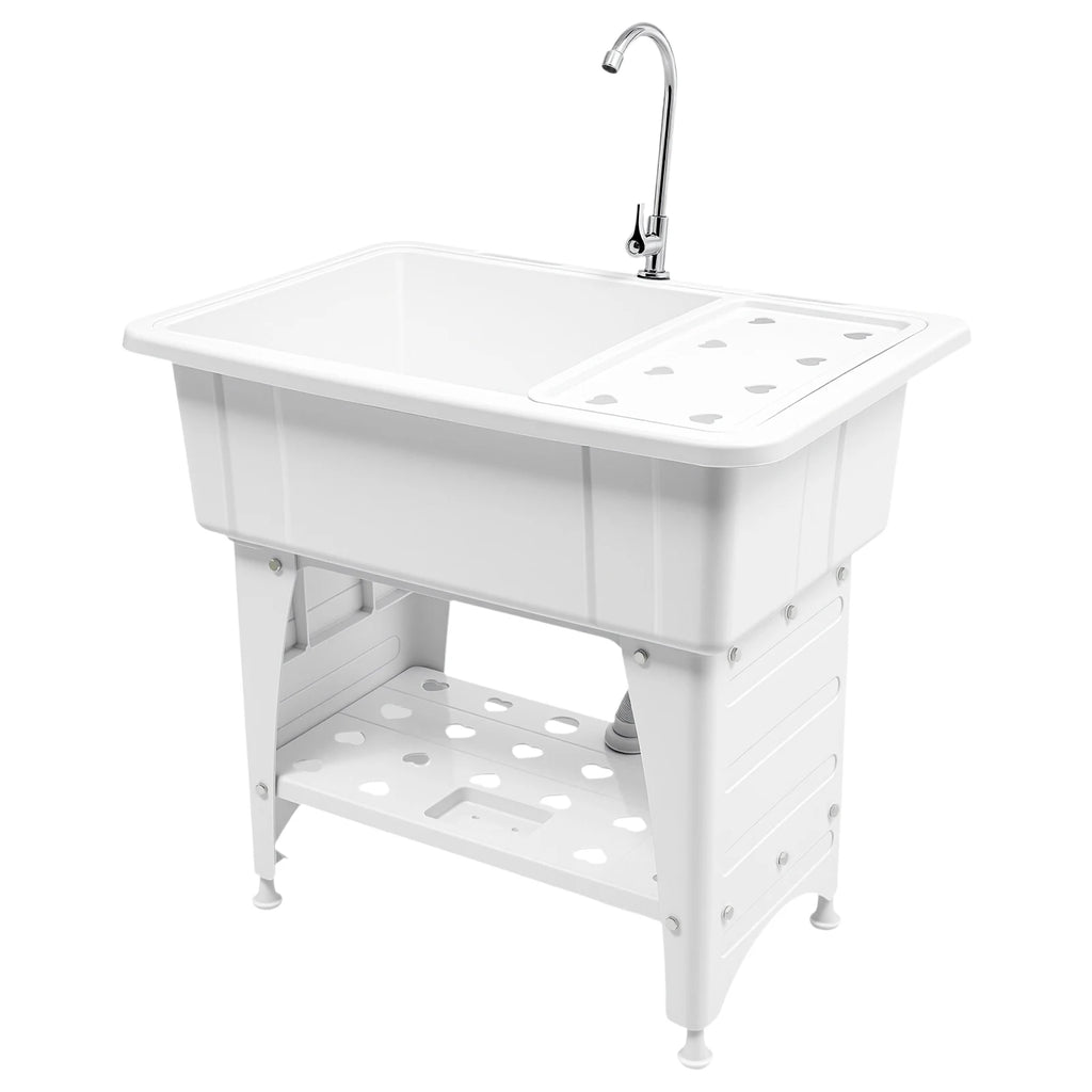 Heavy-Duty Utility Sink for Laundry