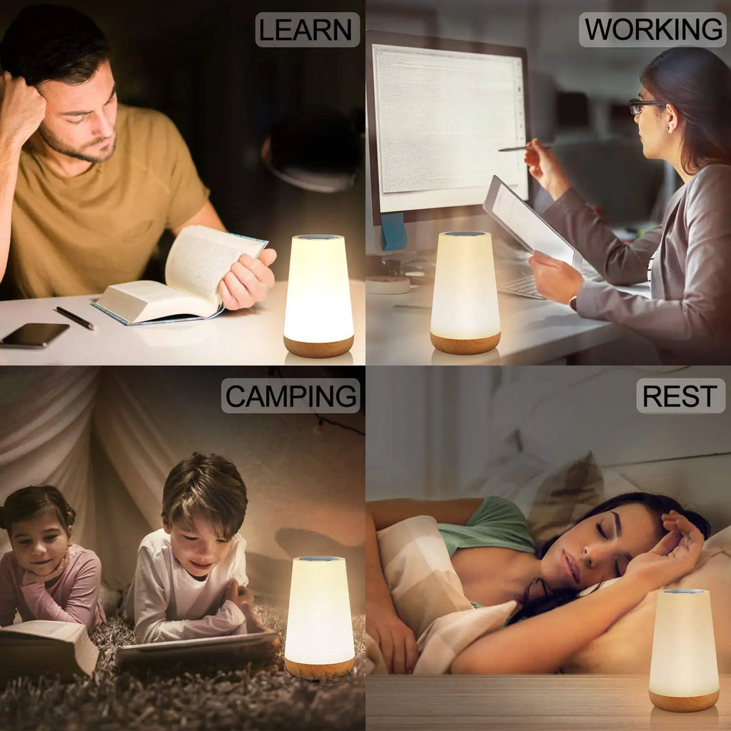 USB Rechargeable RGB Night Lamp