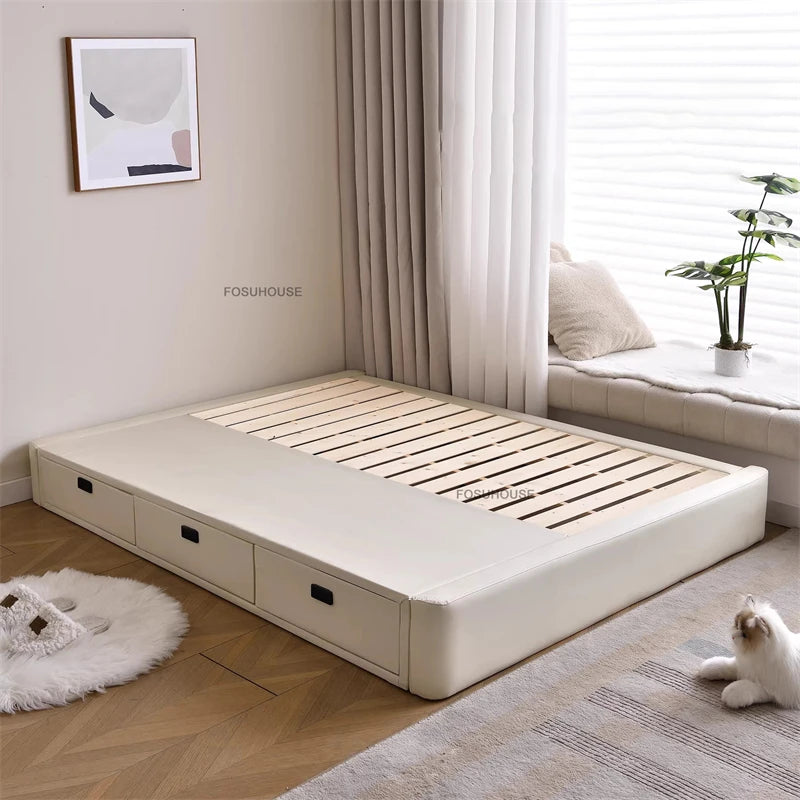 Japanese Bed Frame with Storage