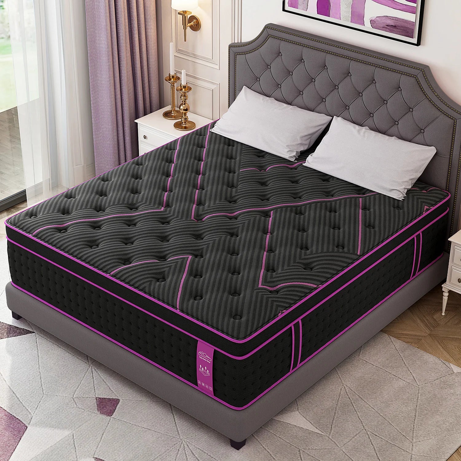 Hybrid Gel Memory Foam Mattress with Pocket Spring