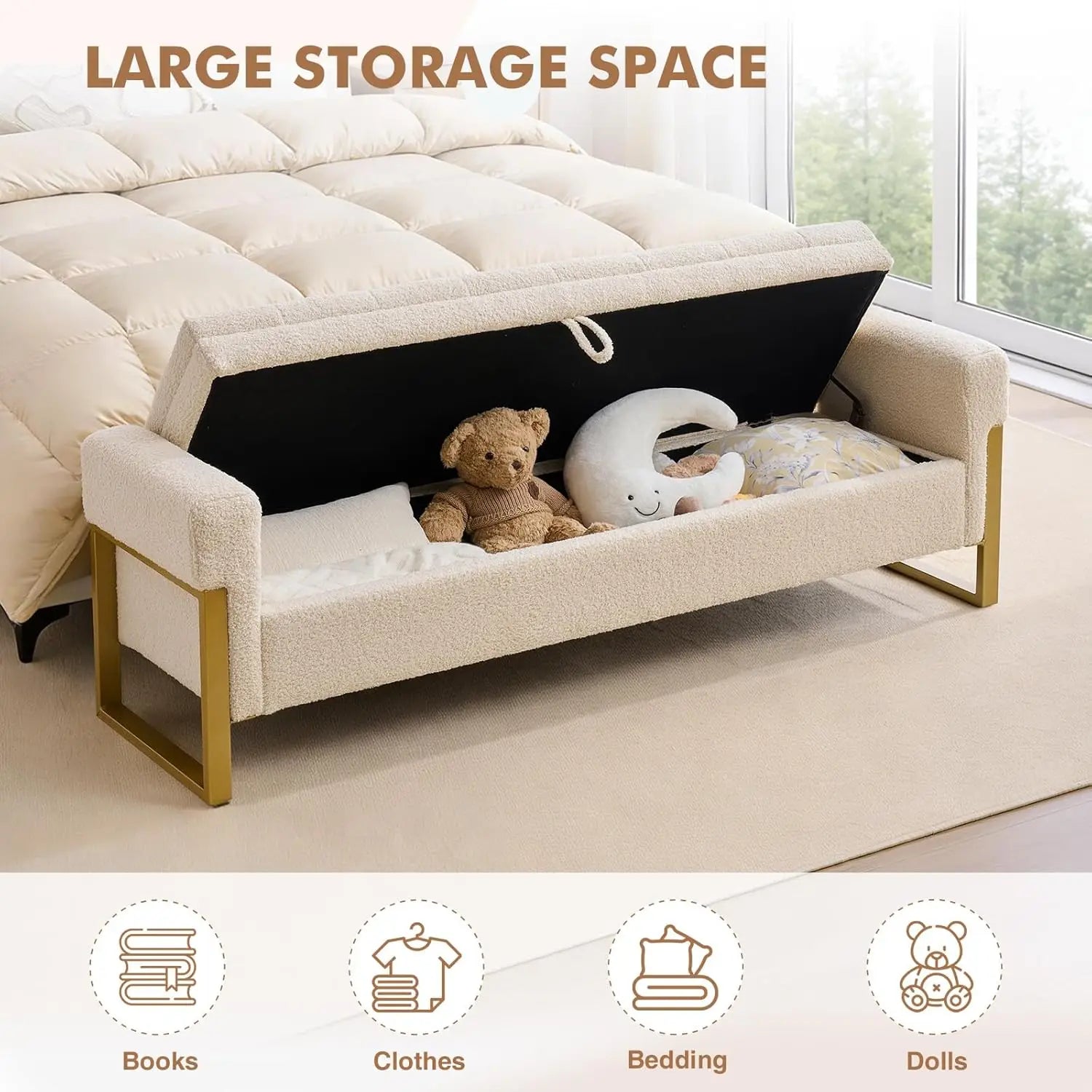 Storage Bench for Bedroom