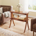 Tribesigns Walnut Side Table for Living Room