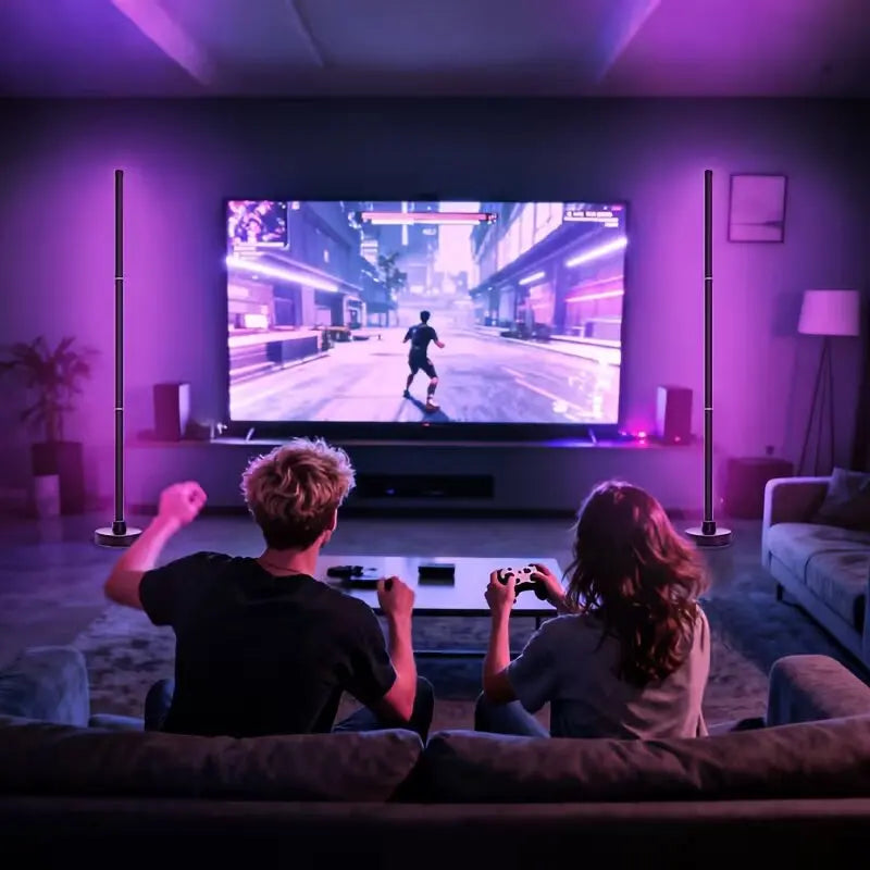 Modern Minimalist RGB Corner Floor Lamp