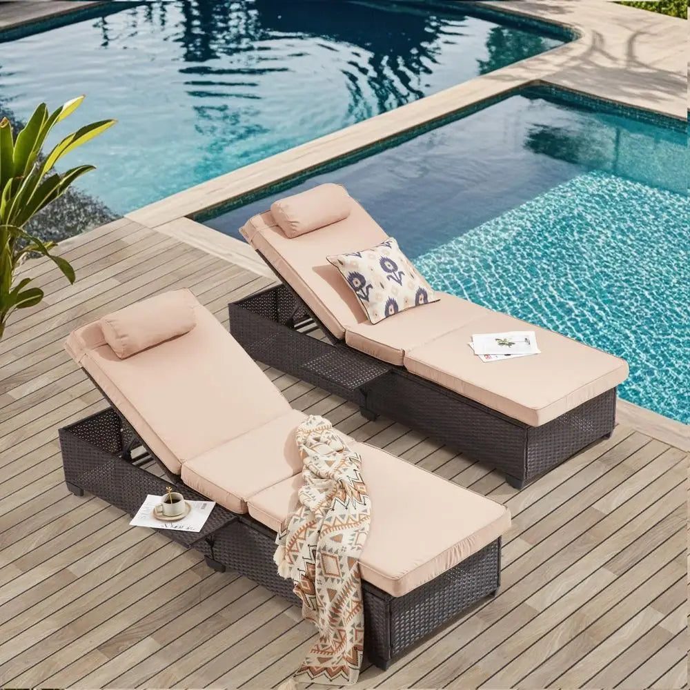 Round Boneless Chaise Lounge Chair