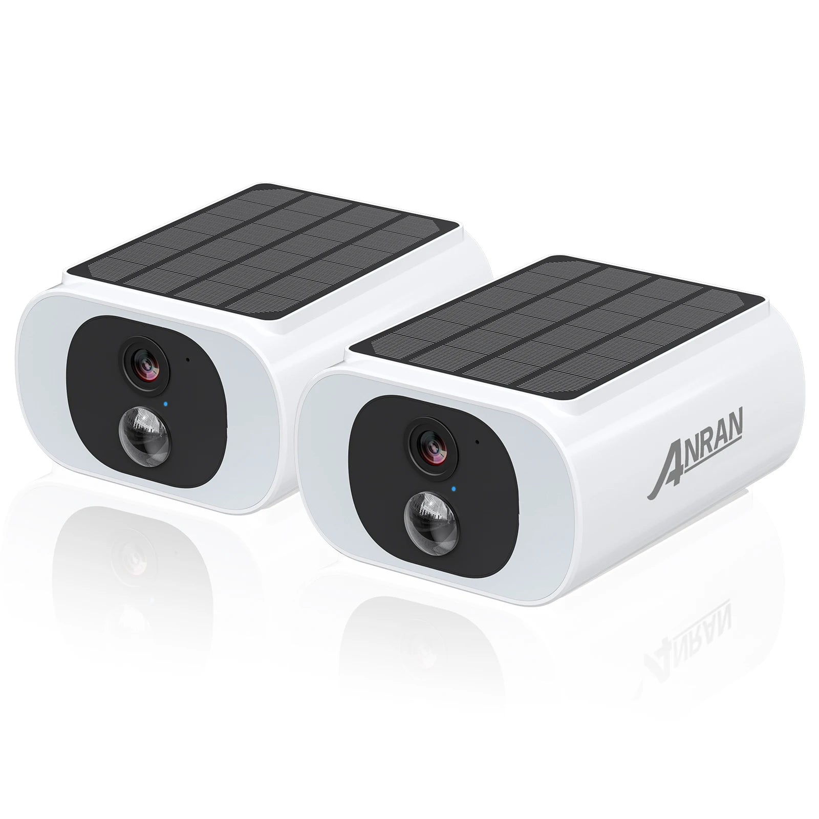 2/3/4 PCS Outdoor Wireless WIFI  2.4G 3MP Battery Solar Security Camera