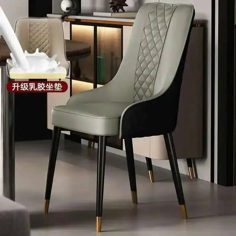 Luxurious Modern Leather Dining Chairs