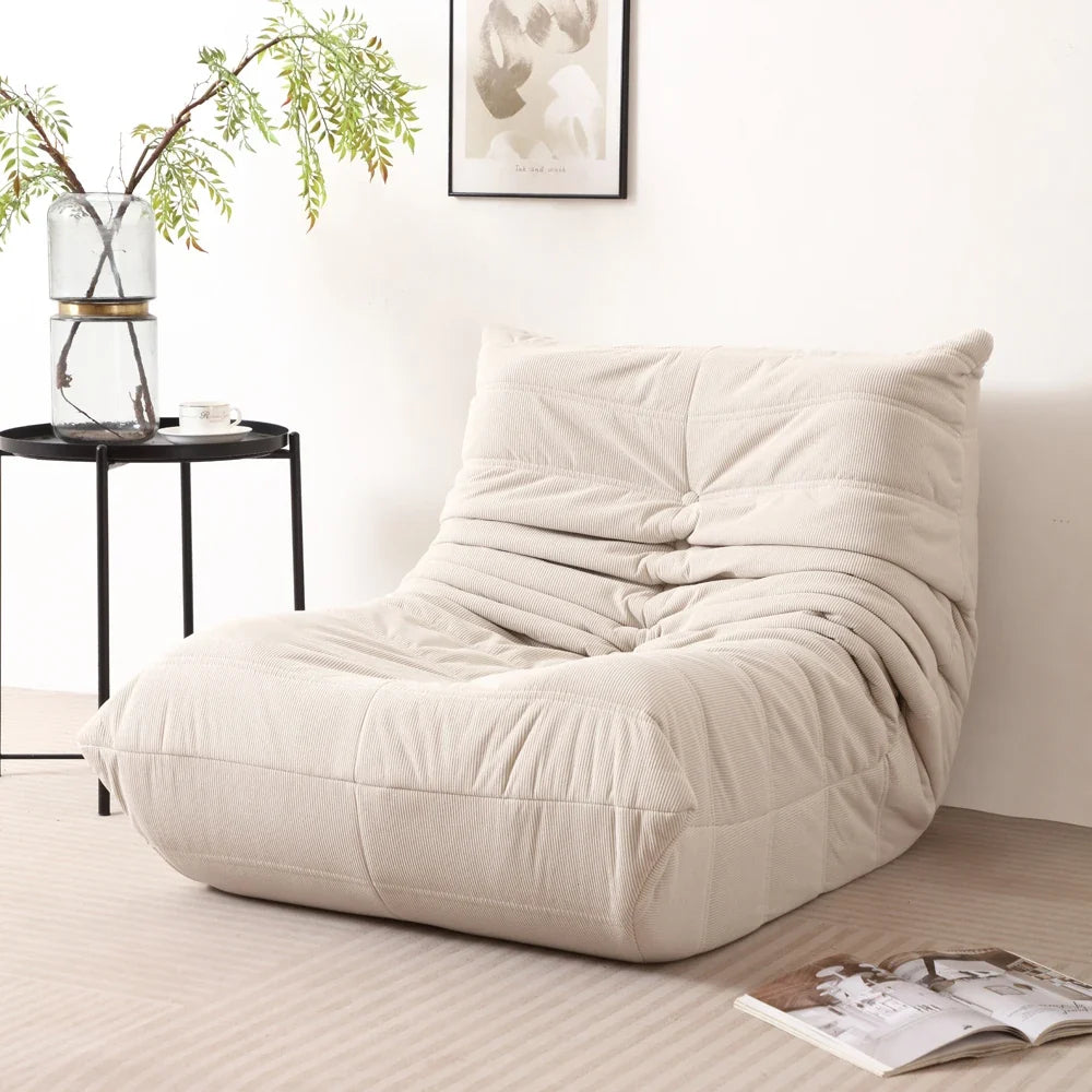 Classic Grey Sponge-Filled Sofa